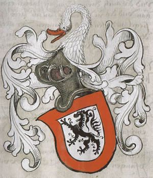 Wappen der Herren von Lichtenberg, 15. Jahrhundert. (GLAK 67/1057 S. 68)